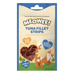 2 + 1 gratis! 3 x Meowee! Tuna Fillet Strips