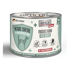 MAC's Dog Vetcare svorio kontrolei, drėgnas maistas šunims, ekonominė pakuotė 24 x 200 g