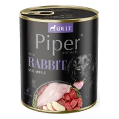 Piper konservuotas pašaras su triušiena šunims - Pet24