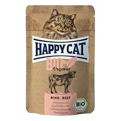 Happy Cat Bio Pouch drėgnas maistas katėms 6 x 85 g