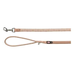 Trixie Premium pavadys, su neoprenu M-L 1m/20mm, šv. deim./karamelė parduotuvėje bikuva.lt