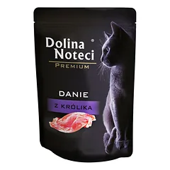 DOLINA NOTECI Premium Danie triušiena suaugusioms katėms 85 g