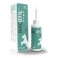 Pharmadiet Nacotil valomasis ausų tirpalas, 125 ml parduotuvėje vetprekes.lt