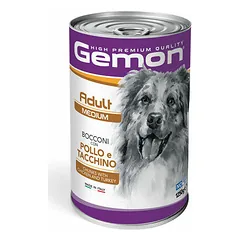Gemon Dog Medium Adult Chunks with Chicken and Turkey 1250 g