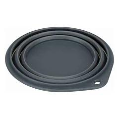 Trixie Kelioninis Dubenėlis silikoninis dubenėlis šunims kelionėms, 0.25 l/11 cm — 5 nuotrauka