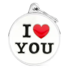 My Family I Love You didelis graviruojamas pakabukas šunims, katėms