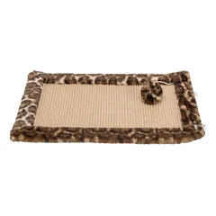 Trixie Scratching Mat Leo draskyklė su sizaliu ir pliušu, 55 x 35 cm