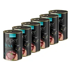 DOLINA NOTECI Piper sterilizuotoms katėms su tunu 6x400g