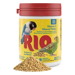 RIO vitaminų ir mineralų granulės banguotosioms ir kitoms papūgoms, 120g