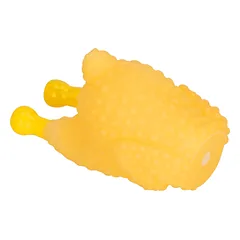 Šunų žaislas, viščiuko formos, 12,5 cm — 4 nuotrauka