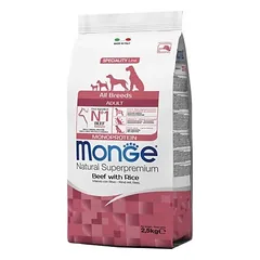 Monge Dry Dog Spec. Line suaugusiems visų veislių šunims su jautiena ir ryžiais 12kg