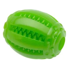 Comfy Mint Dental Rugby žaislas žalias 8X6,5 cm