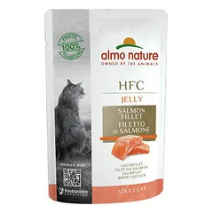 Almo Nature HFC Jelly lasis želejā 55 g - konservi kaķiem
