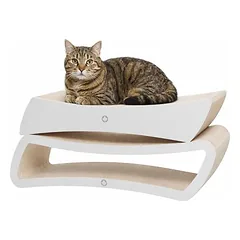 Canadian Cat Company draskymo lentų rinkinys ECLIPSE + PULSAR, L 24 x B 84 x H 23 cm - balta — 5 nuotrauka