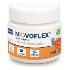Virbac Movoflex pašaro papildas mažų šunų sąnariams, 2 g N30