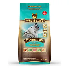 WOLFSBLUT Adult Atlantic Tuna sausas maistas šunims su tunu ir jūros salotomis 2 kg — 2 nuotrauka