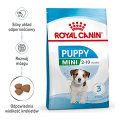 ROYAL CANIN Mini Puppy / Junior Sausas maistas šuniukams nuo 2 iki 10 mėnesių amžiaus, mažų veislių, 12 x 800 g