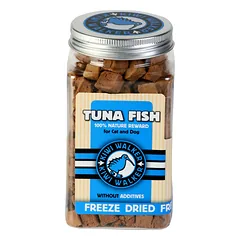 Kiwi Walker užkandžiai su tunu - 100% tunas, liofilizuoti, natūralūs skanėstai šunims ir katėms