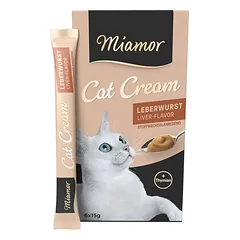 Miamor Cat Snack Leberwurst-Cream