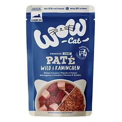 WOW Cat Senior Paté drėgnas maistas katėms, ekonominė pakuotė 24 x 125 g, 100 - 199 g — 2 nuotrauka