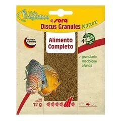 Sera Discus Granules Nature 12 g granulēta barība diskusiem nuotrauka