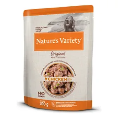 Nature's Variety Med/Max Adult Chicken begrūdis, drėgnas maistas šunims, 300 g
