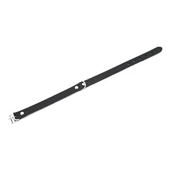 Heim Halsband genieted Soft, schwarz