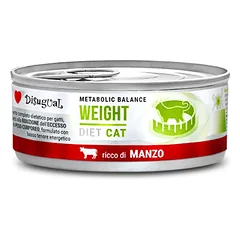 DISUGUAL Weight konservas katėms su jautiena 85g (12)
