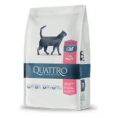 QUATTRO sterilizuotų kačių ėdalas EXTRA poultry