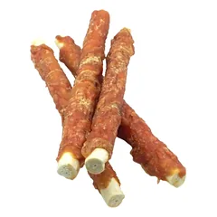 RD-161 REAL DOG SNACKS Žaliaminės odos ritinys su triušiena 25cm 500g