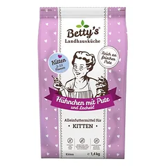 Betty's Landhausküche vištiena su kalakutiena, sausas maistas katėms, Vištiena su kalakutiena sausas 1 x 300g — 2 nuotrauka