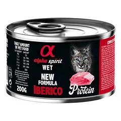ALPHA SPIRIT Iberico konservas katėms su kiauliena 200g 6vnt
