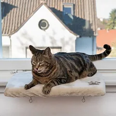 Fensterbrettauflage Plüschi, Mittel 3-5 kg — 2 nuotrauka