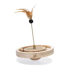 Designed by Lotte Katzenspielzeug Winni aus Holz