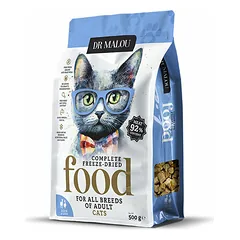 Dr Malou Cat Adult liofilizuotas pilnavertis maistas su antiena ir ėriena katėms 500 g — 4 nuotrauka