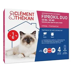 Clement Thékan - FIPROKIL DUO CAT 4 KG - CLEMENT THEKAN