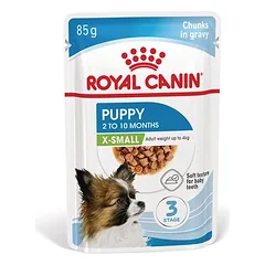 Royal Canin X-Small Puppy padaže, drėgnas maistas šuniukams — 2 nuotrauka