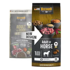 Belcando Adult Grain Free Horse begrūdis sausas pašaras su arkliena šunims