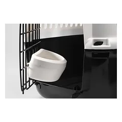 Europet Bernina transportavimo narvas TFD, juodas, 49x32x32 cm — 2 nuotrauka