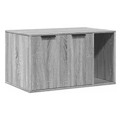 Prolenta Premium spintelė kraiko dėžei Fountain Hills, 60 x 40 x 40 cm, juoda, mediena — 2 nuotrauka