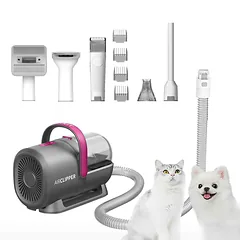 Gyvūnų kirpimo rinkinys PETKIT Air Clipper Pet Grooming Vacuum Kit LM4, 5-in-1