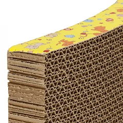 Kačių draskyklė Springos kartoninė 44 cm — 4 nuotrauka