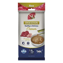 FARMINA N&D QUINOA CAT DIGESTION - CREAM with Chicken&Tuna 4x15g (pak15)