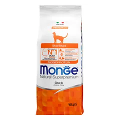 Monge Best For Breeders Natural Superpremium sausas maistas sterilizuotoms katėms su antiena, 10 kg