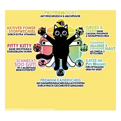 Lucky Lou Kitten su paukštiena ir vištiena, sausas maistas kačiukams, 1,5 - 2,9 kg — 4 nuotrauka