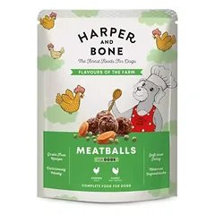Harper and Bone Flavours Farm konservuotas maistas šunims, 300 g