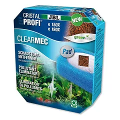 JBL ClearMec Plus Pad kempinė su nitratus, nitritus ir fosfatus mažinančiu užpildu išoriniams filtrams CP e1500/1900/1,2 parduotuvėje akvazoo.lt