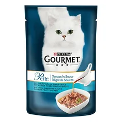 Gourmet Perle padaže, drėgnas maistas katėms, ekonominė pakuotė 52 x 85 g — 3 nuotrauka