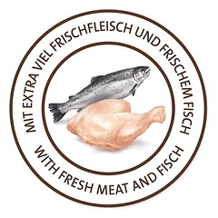 GranataPet Natural Taste su antiena ir upėtakiu, sausas maistas šunims — 3 nuotrauka