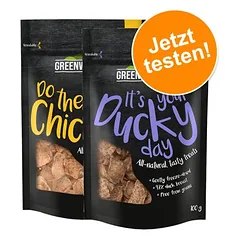 Greenwoods Nuggets mišrus bandomasis rinkinys, skanėstai šunims 2 x 100 g